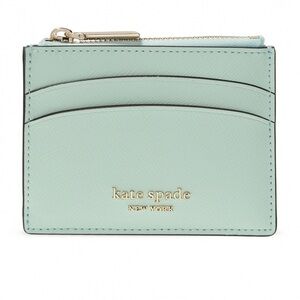 NWOT Kate Spade New York “Spencer” Mint Green Card Holder and Keychain